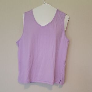 Midnight by Carole Hochman Purple Tank Top